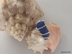 Lágrimas do Mar ecojoias vidro de praia seaglass jewelry