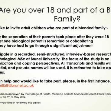 Blended Family Research Project