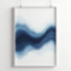Abstract Soundwaves Poster
