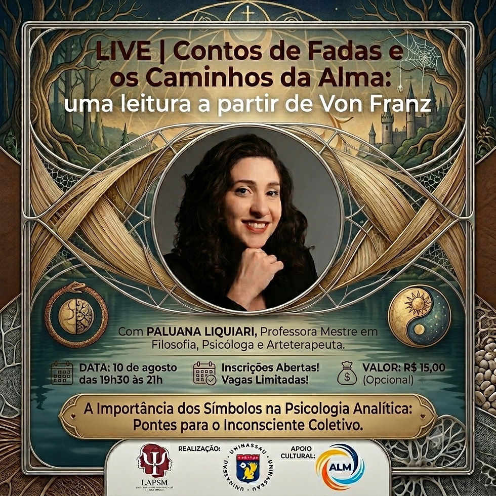 Live - Contos de Fadas e os Caminhos da Alma - Uma leitura a partir de Von Franz
