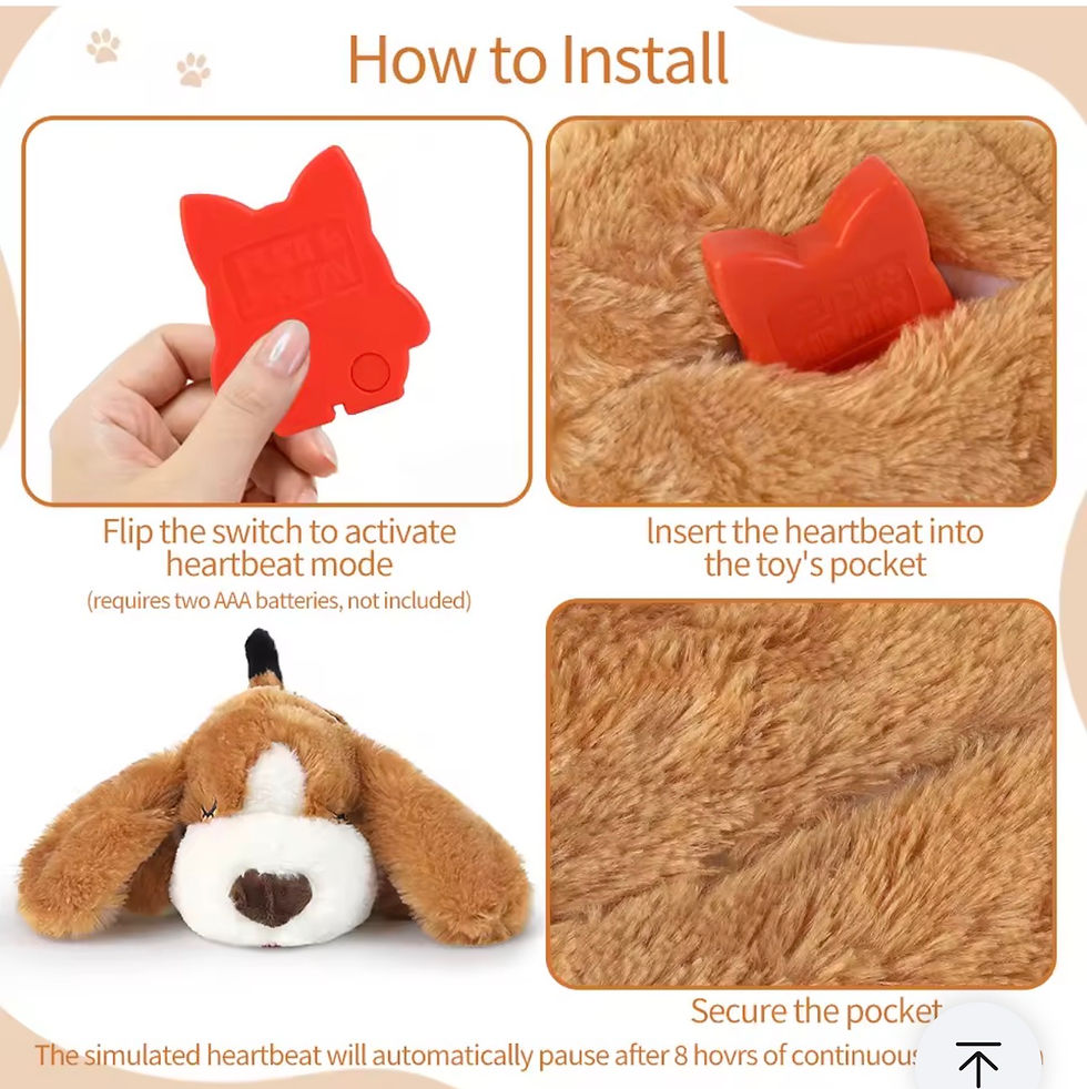 Thumbnail: Heartbeat Comfort Plush Toy