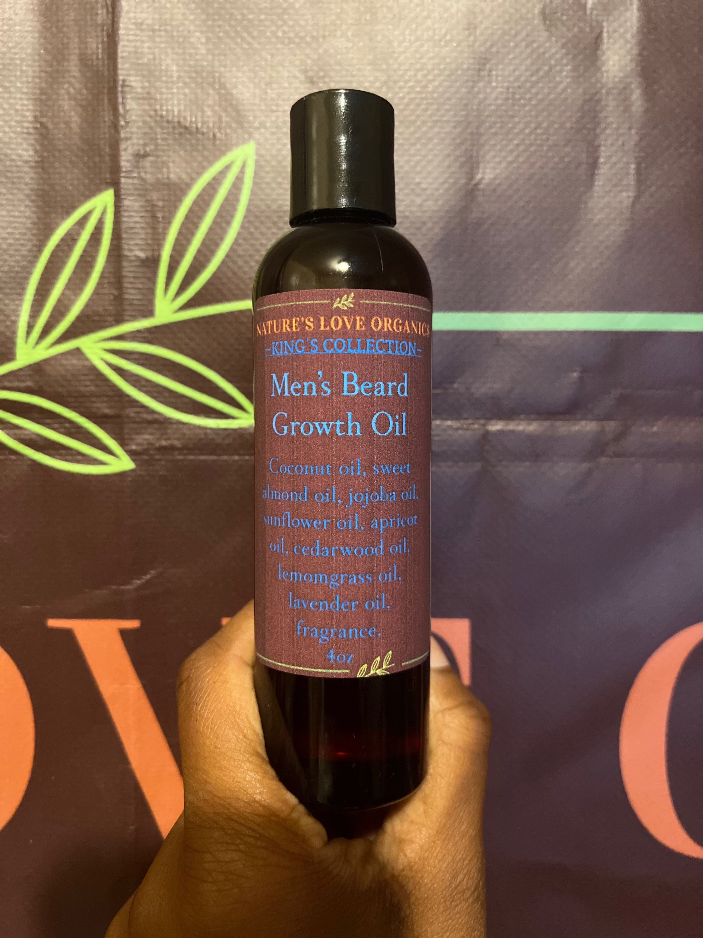 Men’s Beard Growth Oil