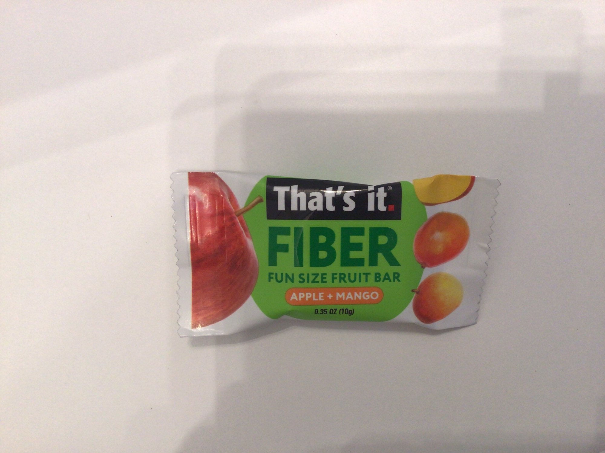 Thats it fiber