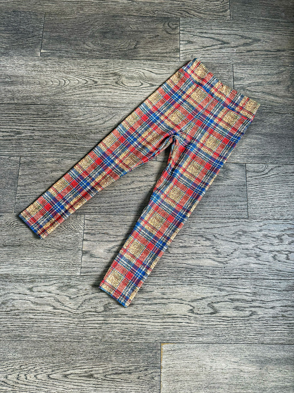 Thumbnail: Children’s Ryton Tweed Leggings (High Waisted)