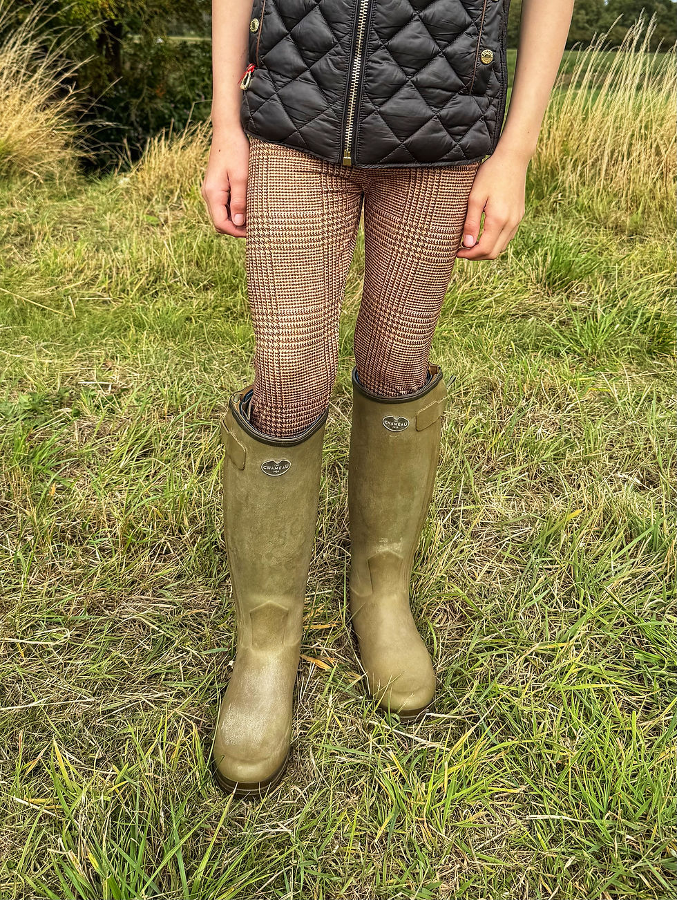 Childrens Blairgowrie Tweed Leggings (Matt Finish)