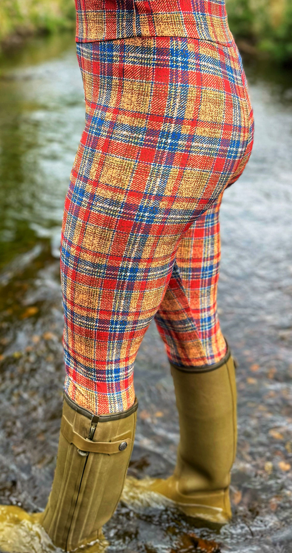 Thumbnail: Ryton Tweed Leggings (High Waisted)