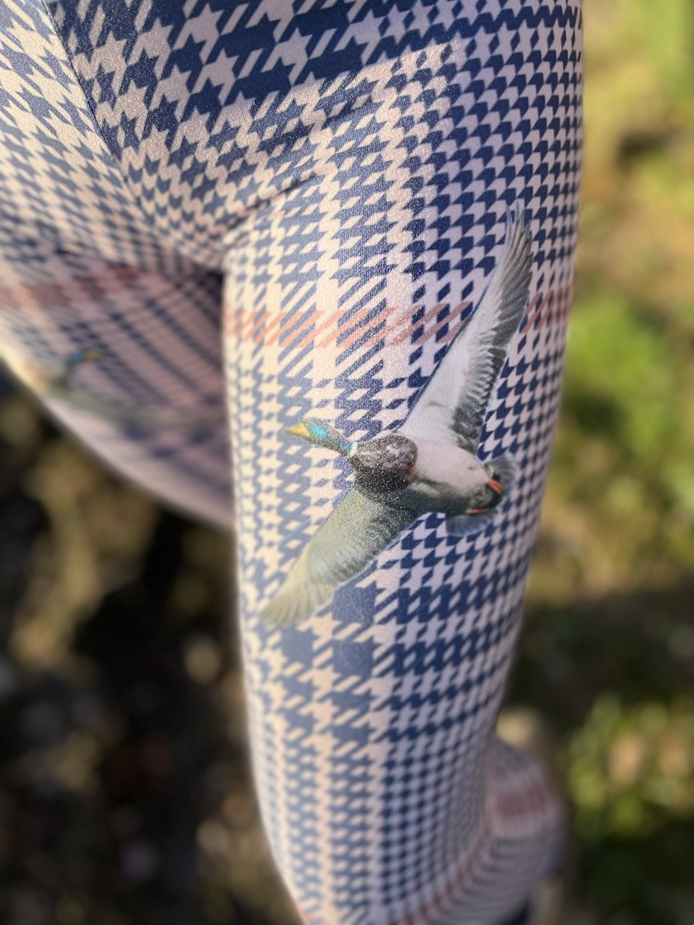 Thumbnail: The Mallard Duck Tweed Leggings (Matt Finish)