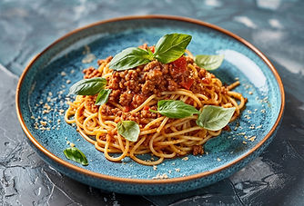 Spaghetti Bologniase - Tomato & Onion Soya Mince.jpg