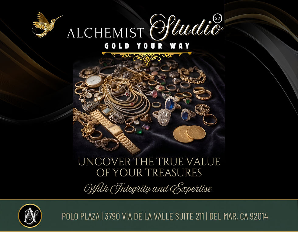 How to Get a Free Appraisal for Your Estate Gold Jewelry Collection in Del Mar