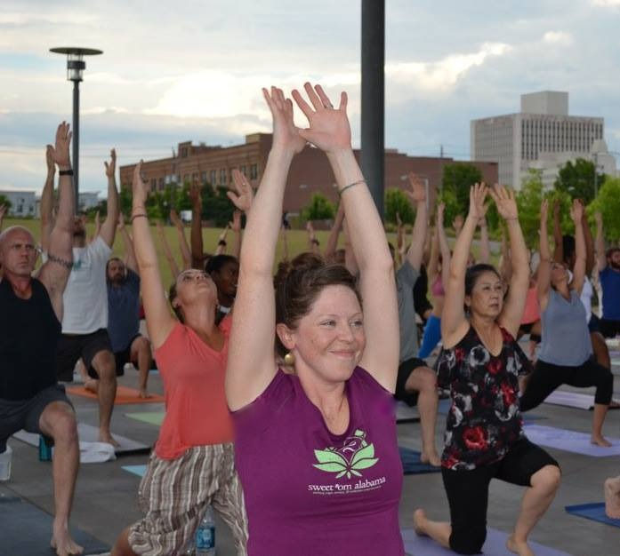 ESB Yoga Railroad Park