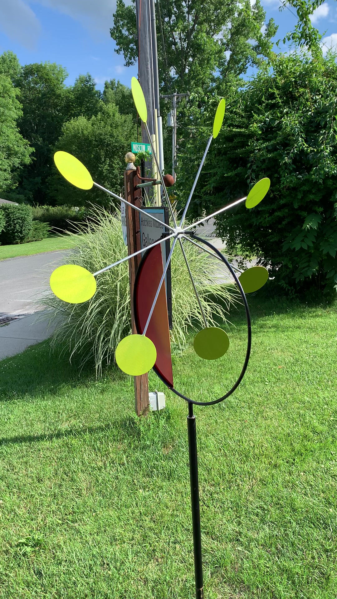 24" Single Circles Garden Wheel