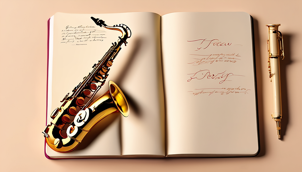 Poesieworkshop mit Saxophon
