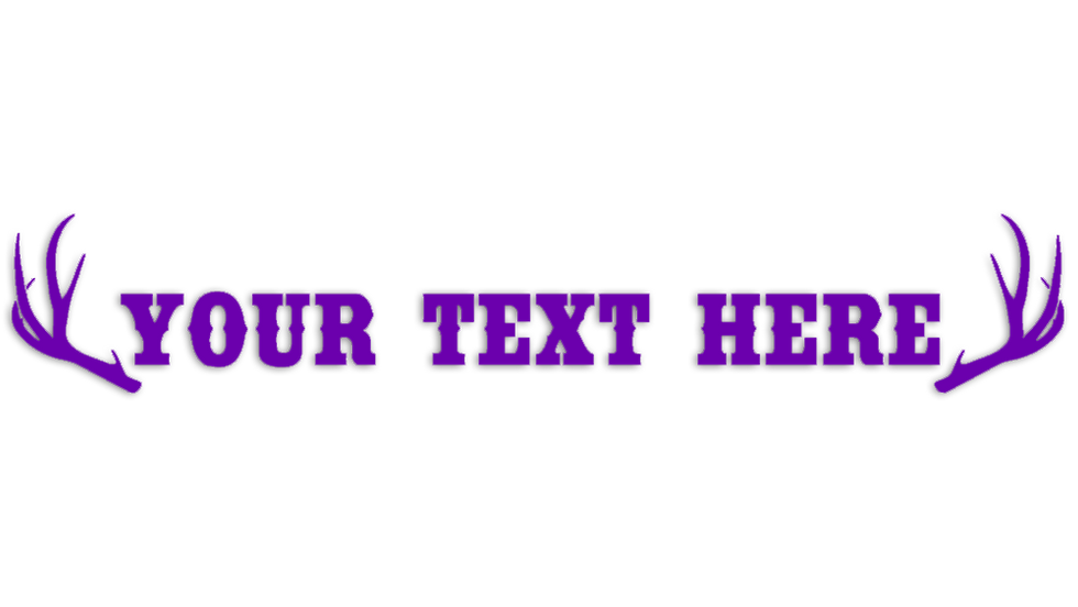 Thumbnail: Custom Antler Banner