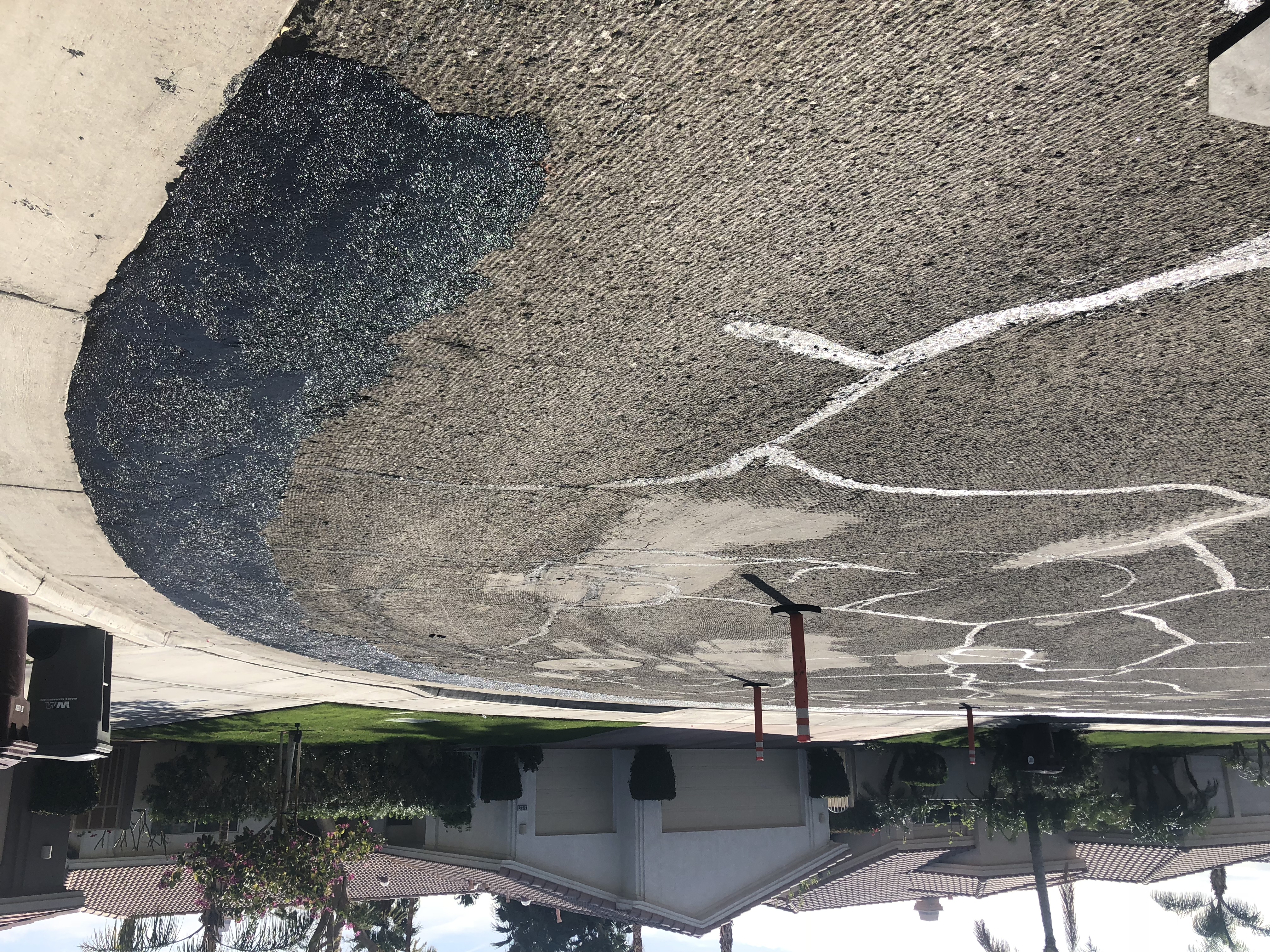 Mastic Low Spot After