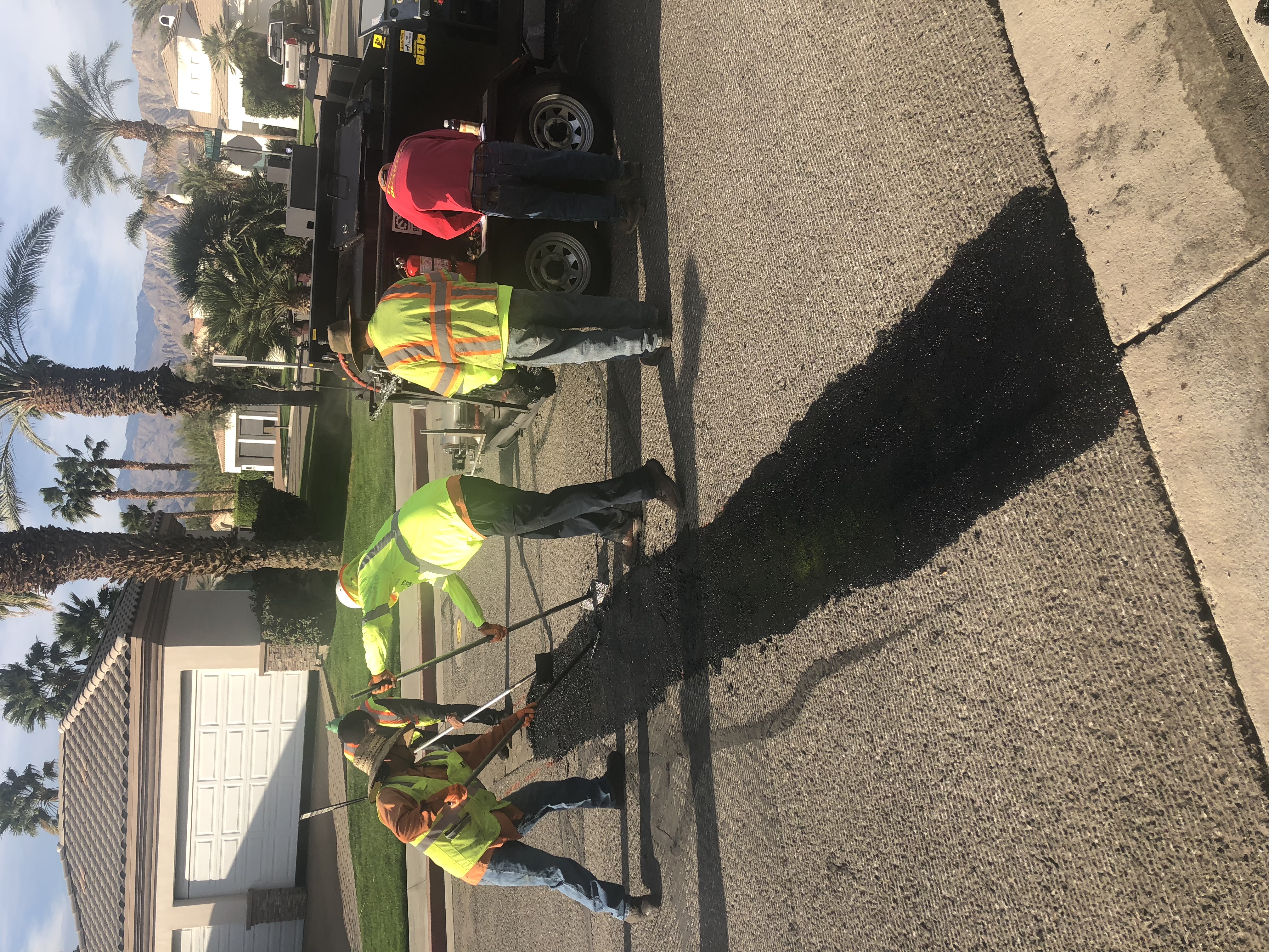 Applying Mastic