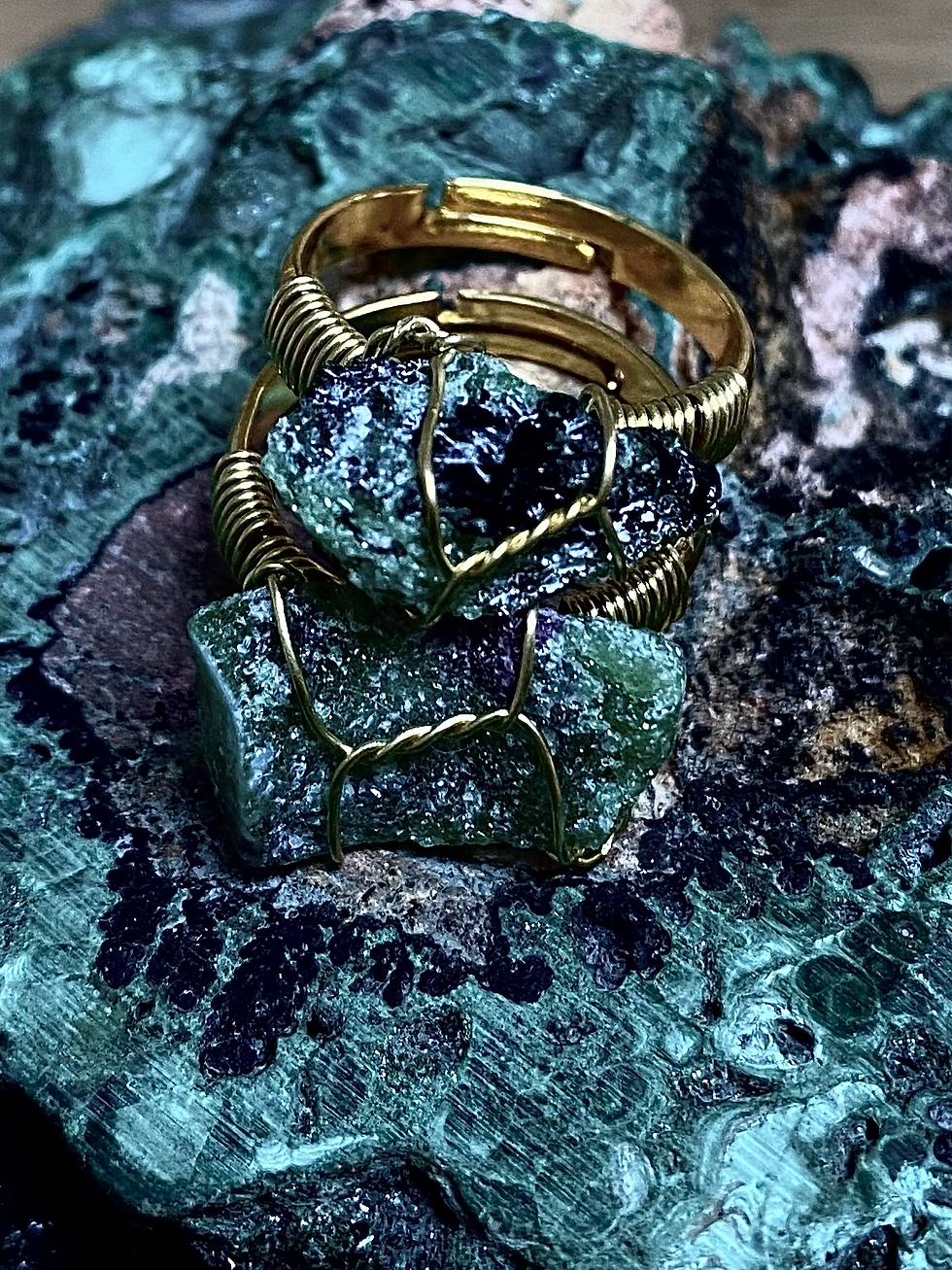 Miniature : Bague Kediri Red green
