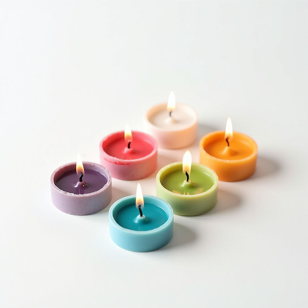 Chakra Tealight Set