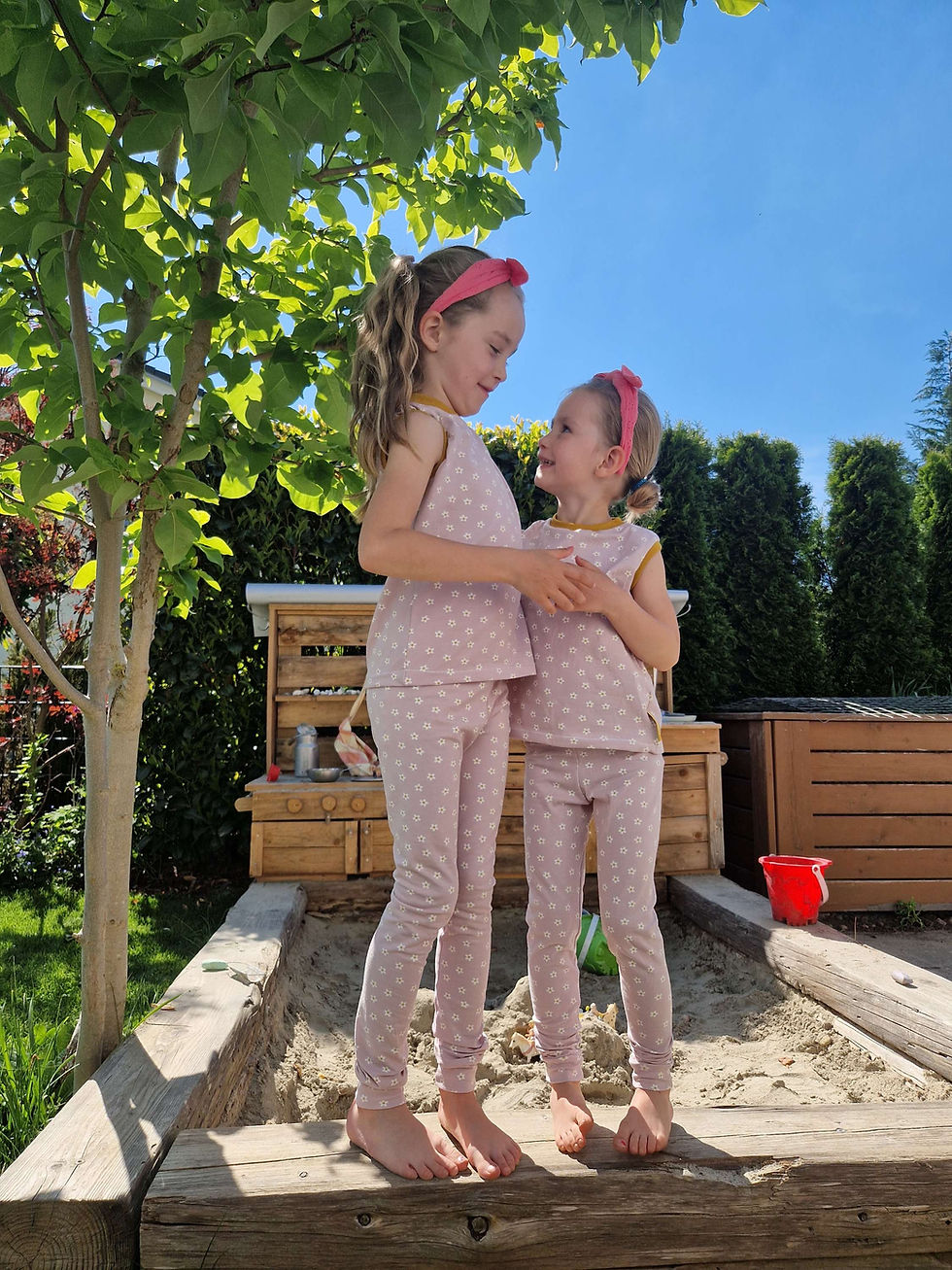 Miniaturbild: Kinderleggings, Leggings "Blümchen"
