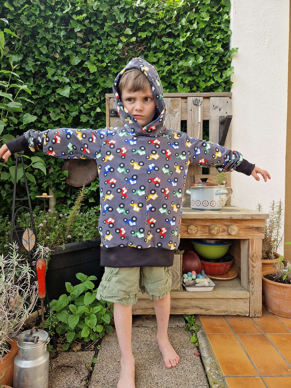 Miniaturbild: Hoodie Traktor 
