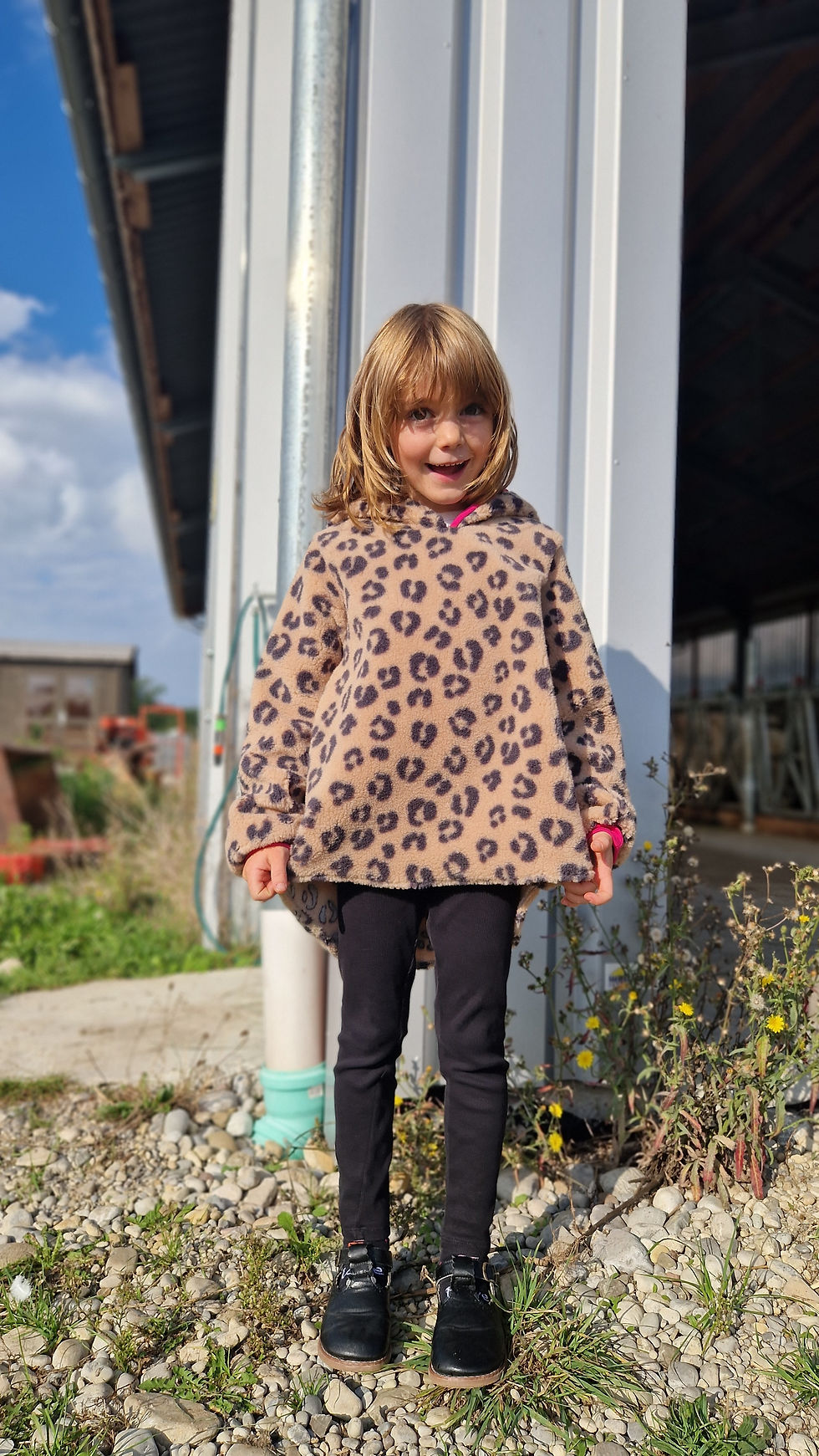 Miniaturbild: Oversize Outdoorpullover Sherpa fleece 