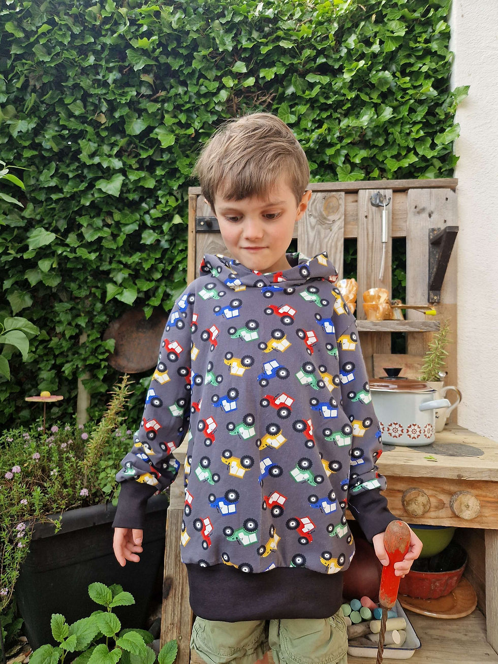 Miniaturbild: Hoodie Traktor 