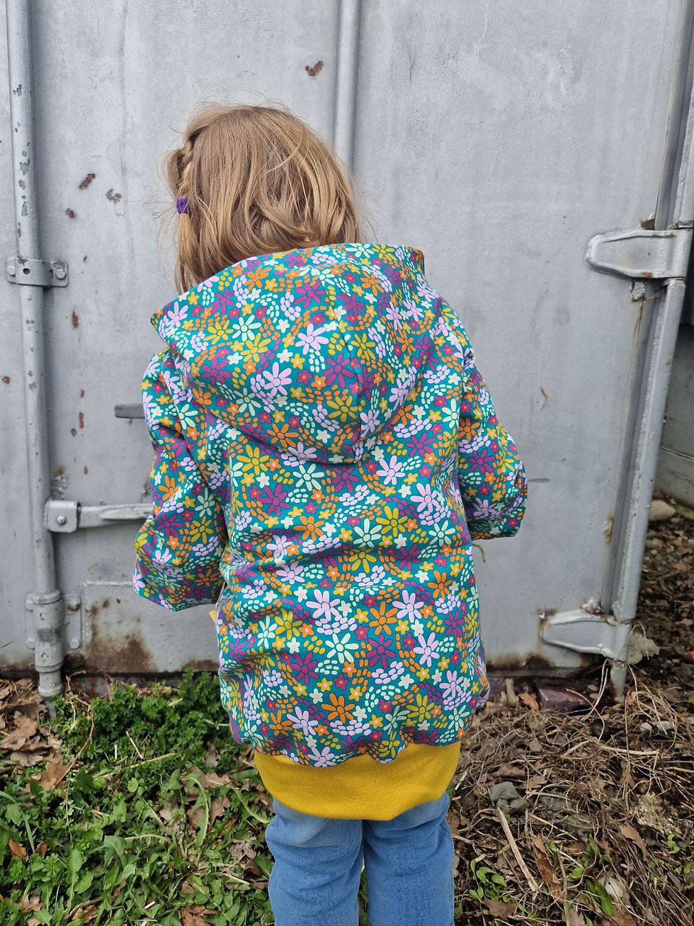 Miniaturbild: Hoodie Blumen 