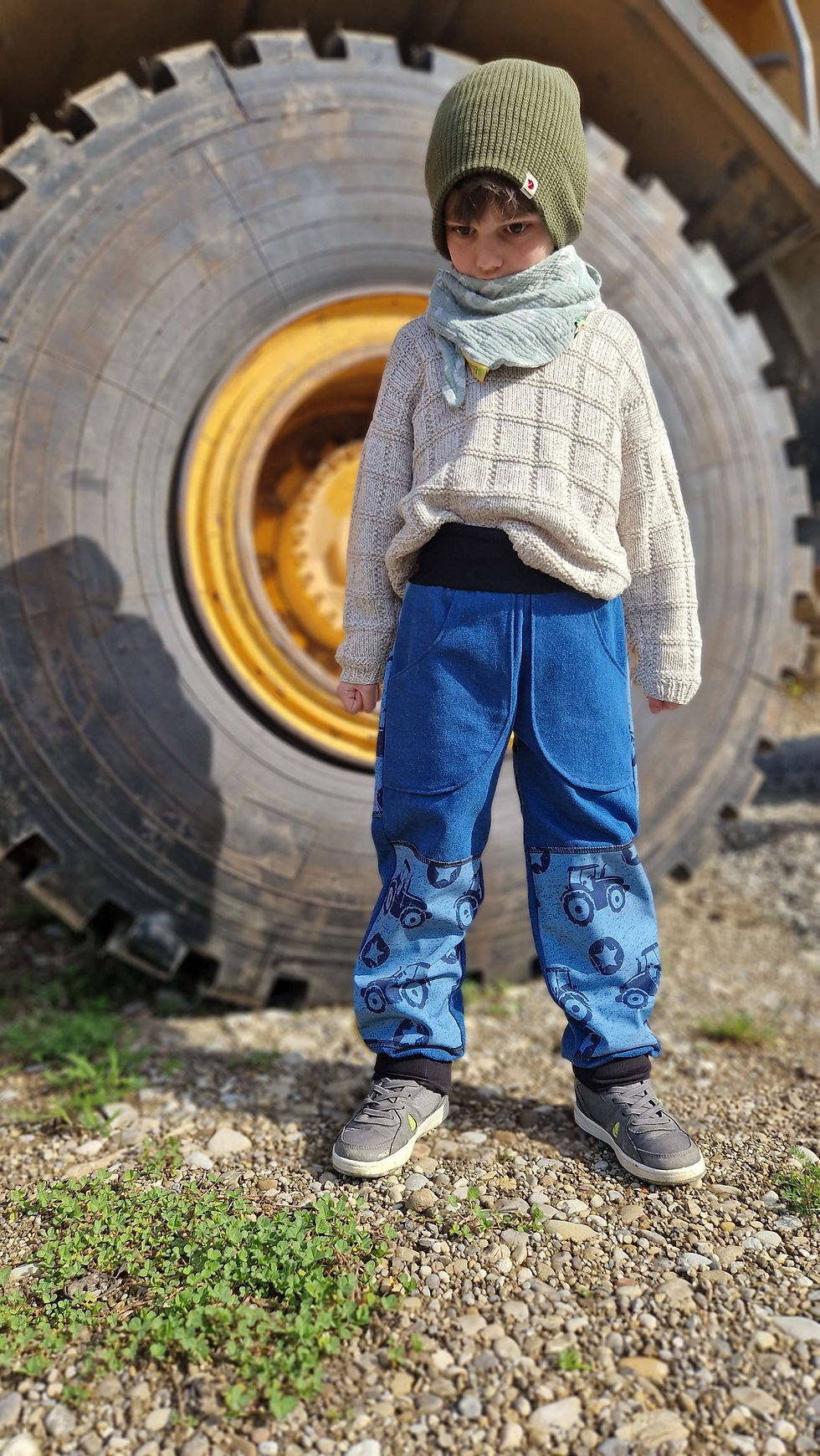 Miniaturbild: Jeanshose, Jeans mit Softshell 