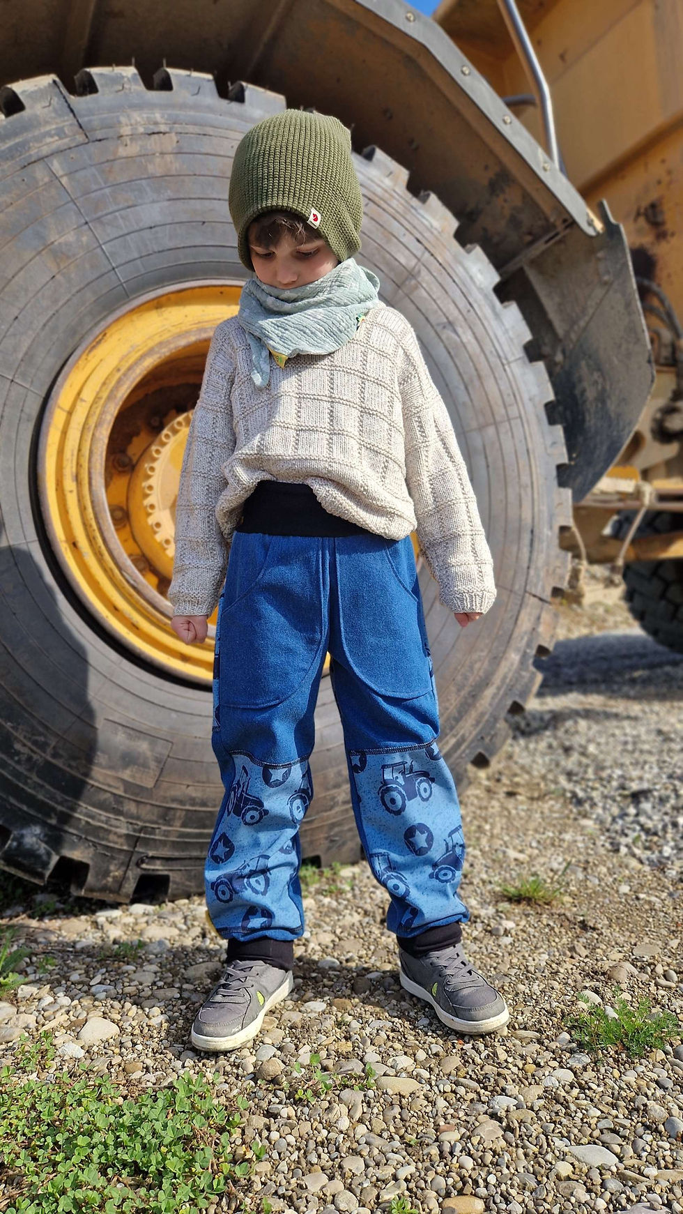 Miniaturbild: Jeanshose, Jeans mit Softshell 
