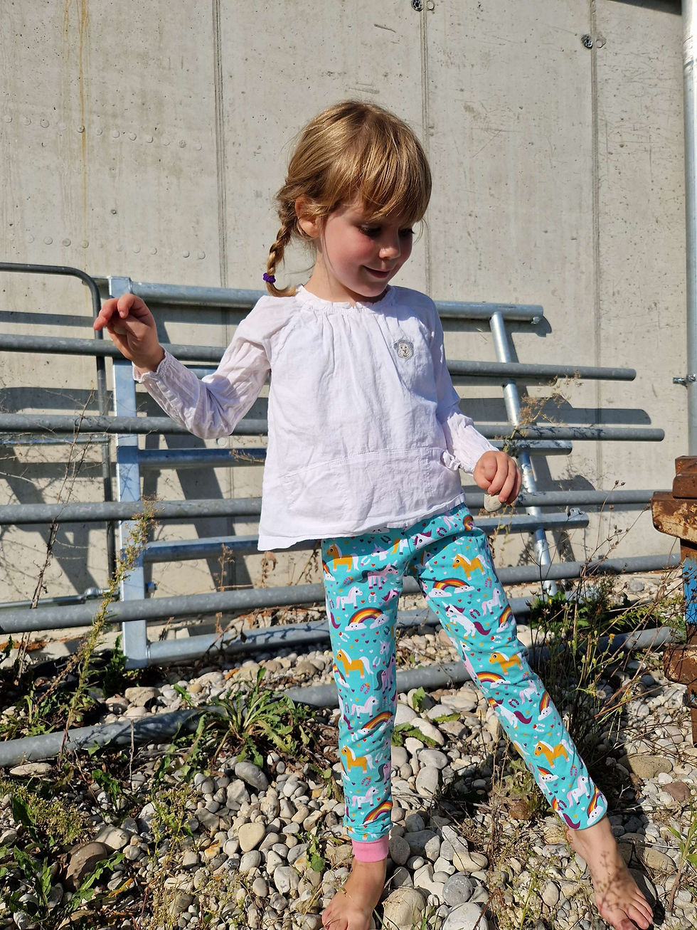 Miniaturbild: Kinderleggings, Leggings "Einhorn"