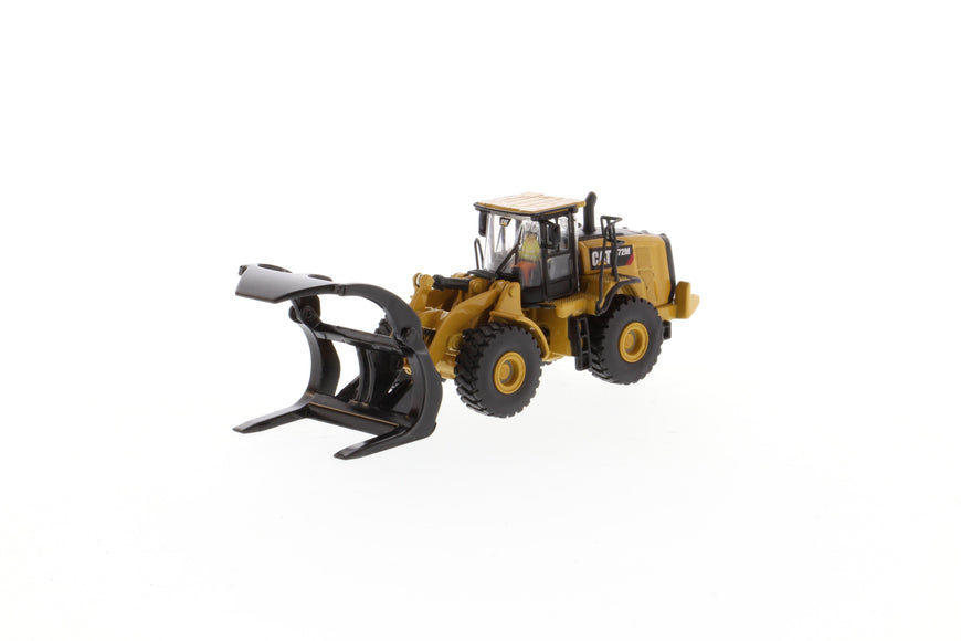 Miniatura: 1:87 Cargadora de ruedas Cat® 972M con horquilla para troncos