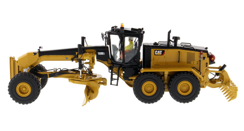 Miniatura: 1:50 CAT Motoniveladora Caterpillar 16M3 - Serie High Line