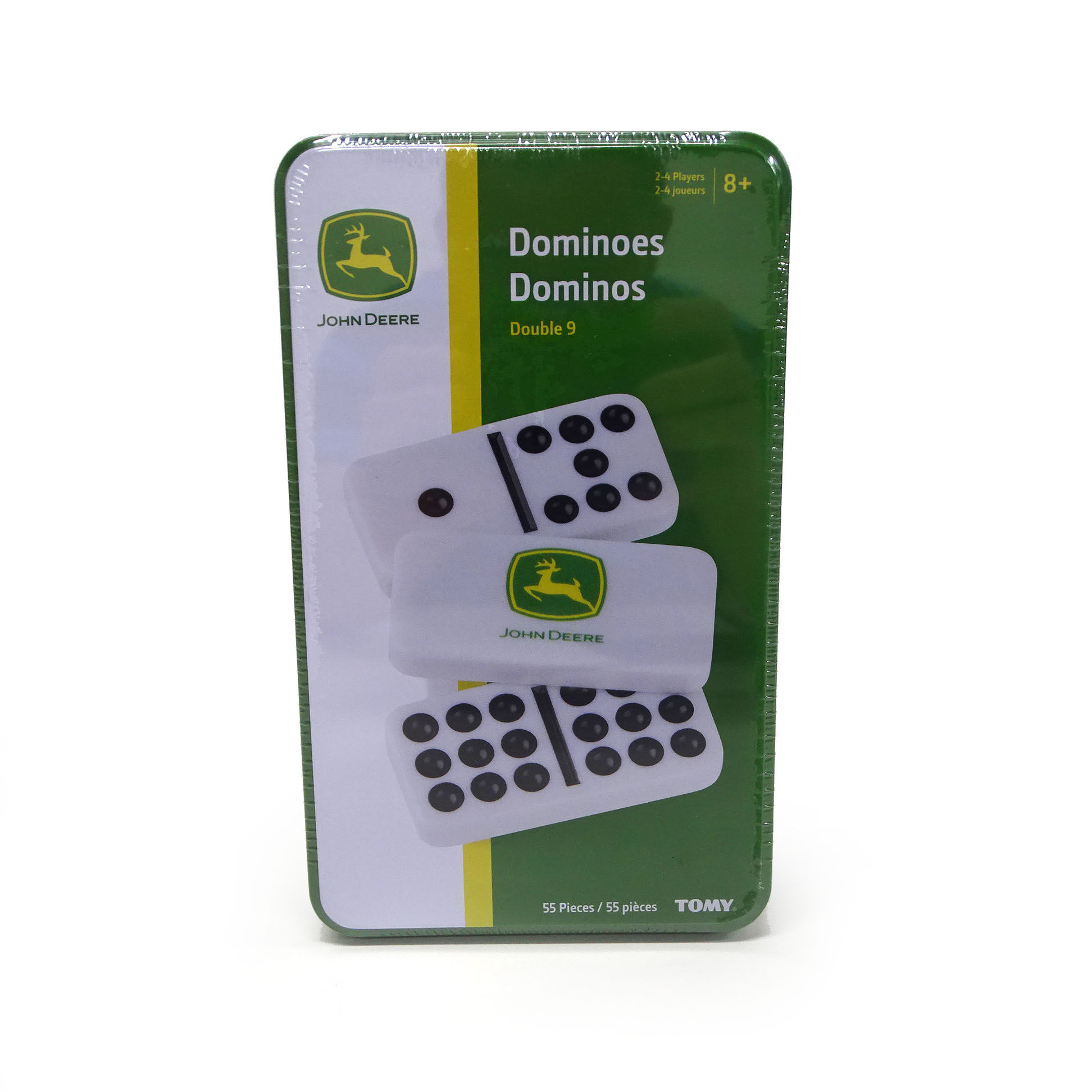 JOHN DEERE DOMINOES DOUBLE 9 SET