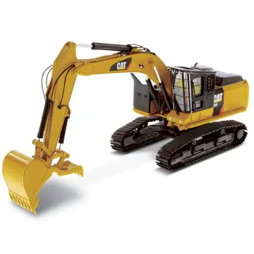 1:50 CAT Excavadora hidráulica Caterpillar 323F con pulgar - Serie Core Classics