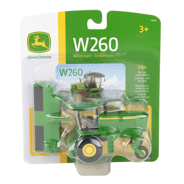 Miniatura: 1:64 John Deere W260 Windrower with 500R Head