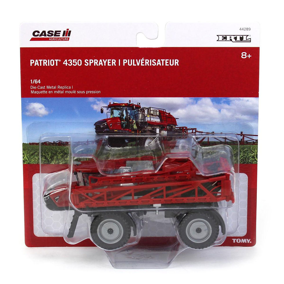 Miniatura: 1:64 CASE IH 4350 PATRIOT SPRAY réplica play