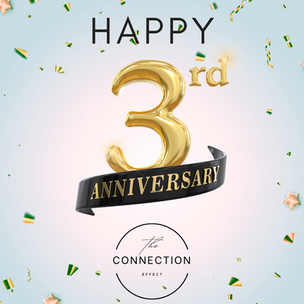 3 Years of Growth, Connection, and Transformation! It's our Business Anniversary!