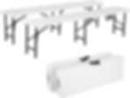 Thumbnail: 6FT Folding Portable Outdoor Bench