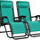 Thumbnail: Adjustable Zero Gravity Lounge Chair Recliner w/Pillow and Cup Holder Mint