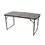 Thumbnail: Durable Steel and Aluminum Table and Stools, Open Dims 19.29"x 24.6"
