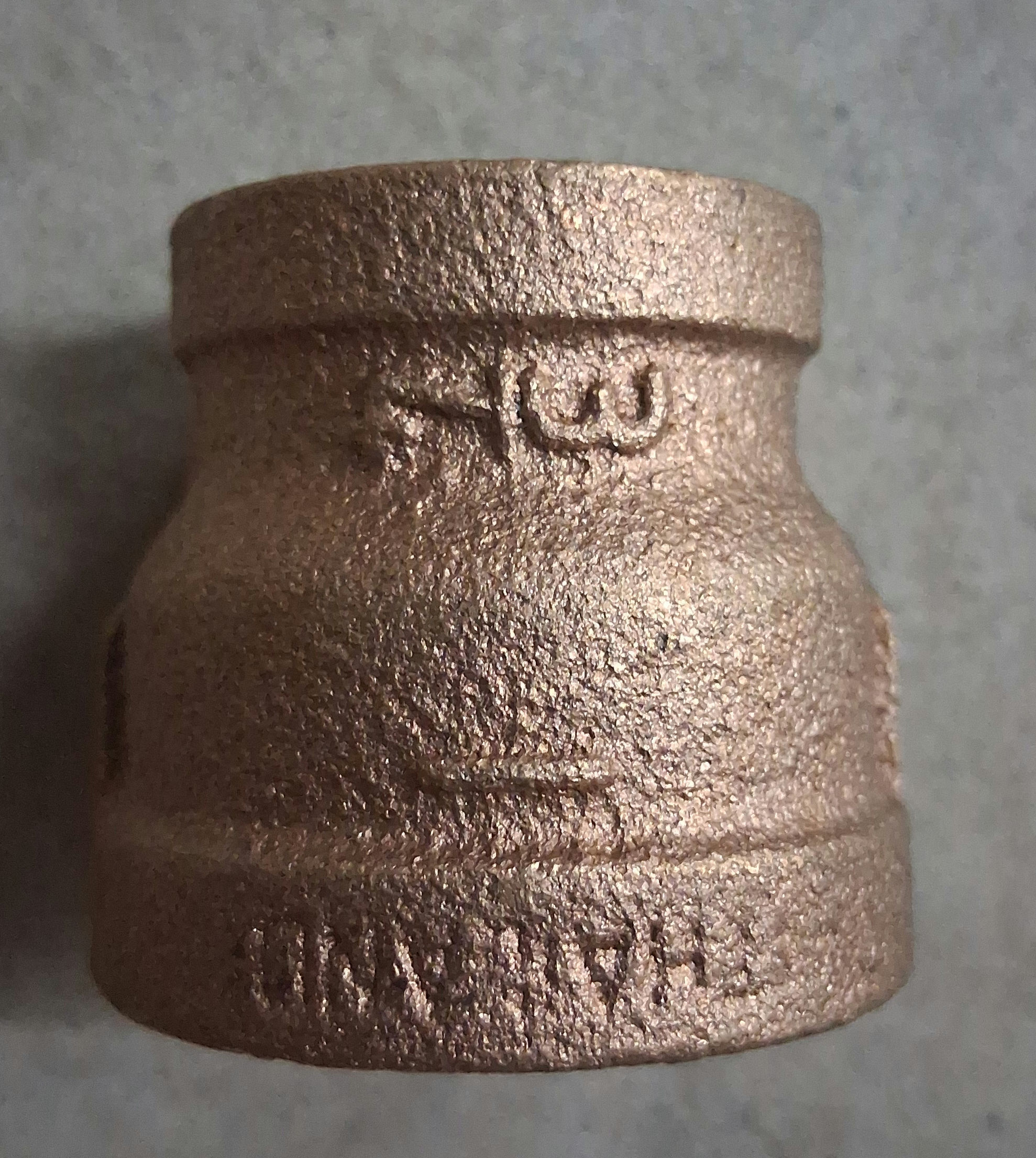 Thrd Bronze Reduce Coupler 1x3/4 NL