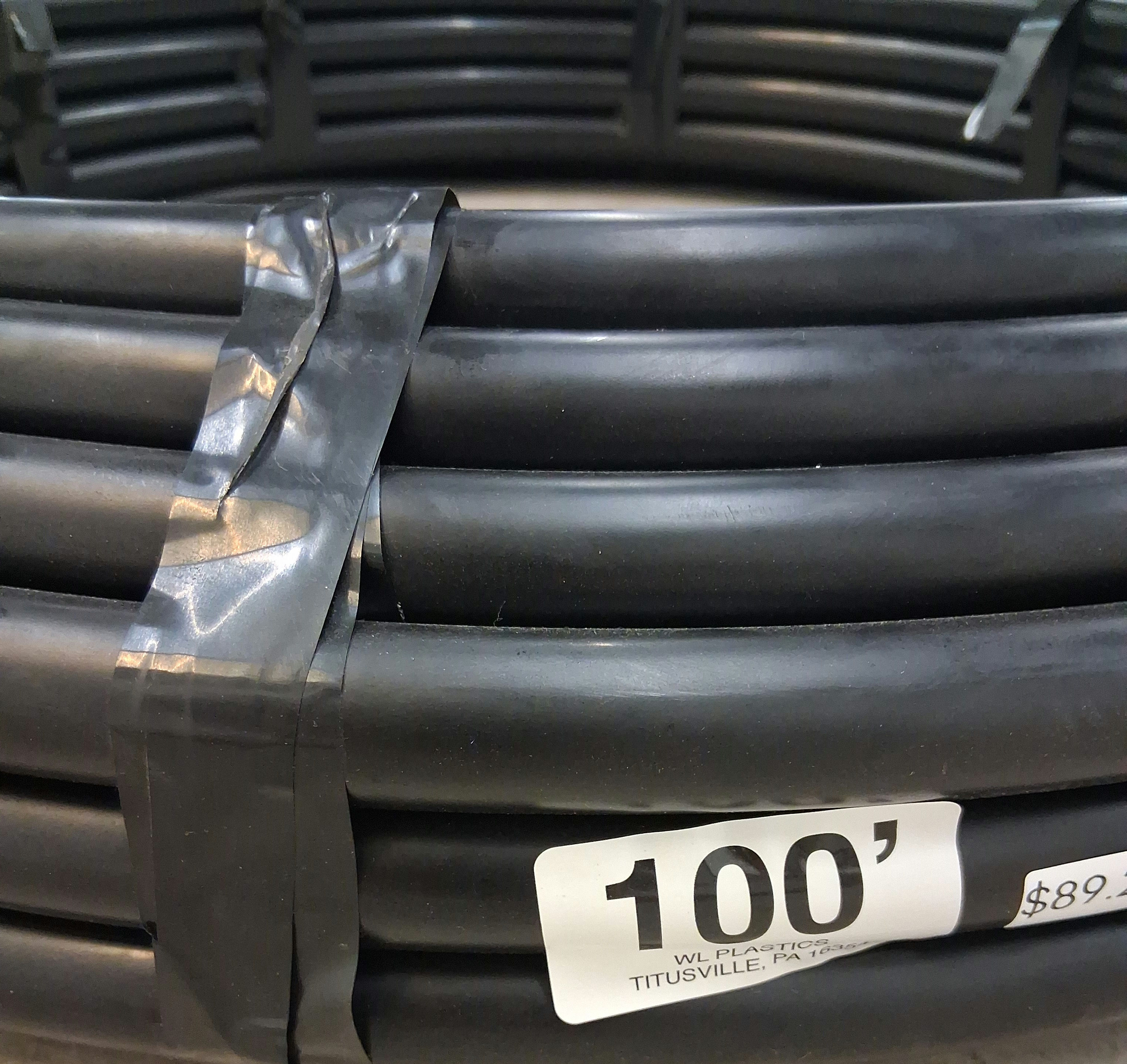 3/4"x100' pex pipe 