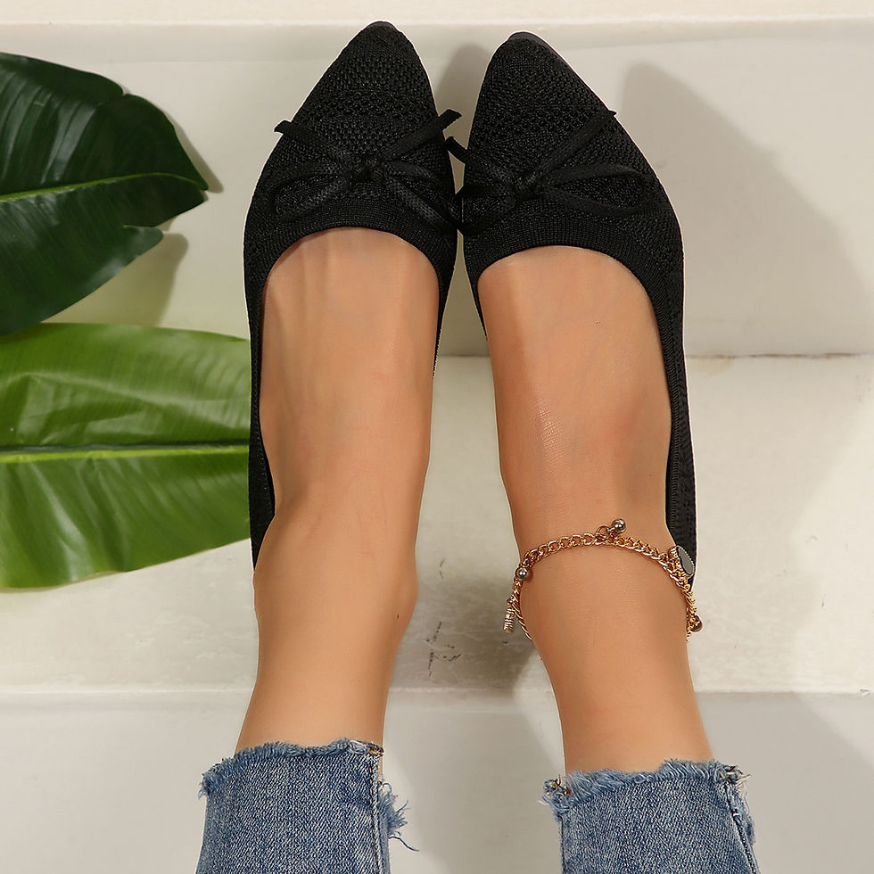 Miniatura: Summer 2024 New Style Pointed Toe Shallow Mouth Breathable Comfortable Casual Fl