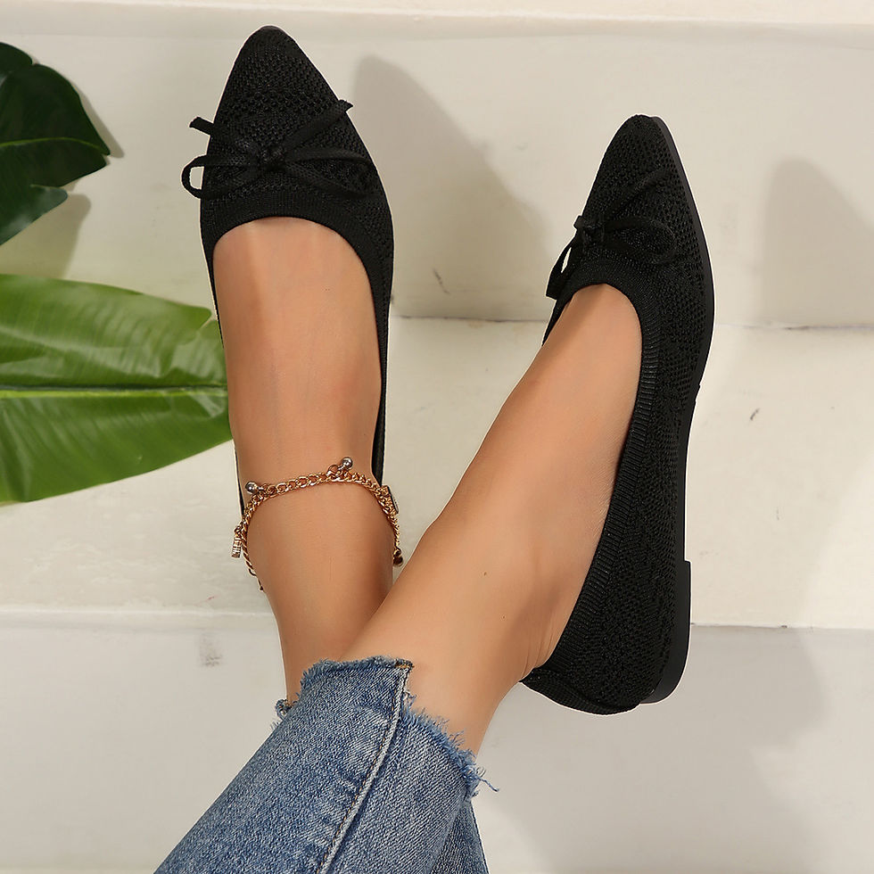 Miniatura: Summer 2024 New Style Pointed Toe Shallow Mouth Breathable Comfortable Casual Fl