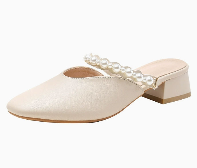 Miniatura: Comemore Summer Women Pumps Low Heel Slip on Shoes for Girls Elegant Ballet Flat
