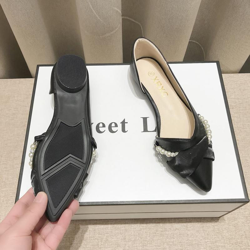 Miniatura: Pearl Ladylike Temperament Pointed Pointed Women's Single Shoes New Season Summe