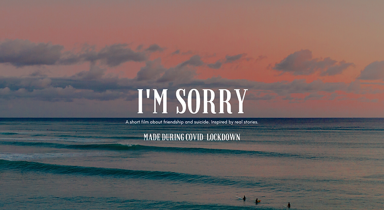I'm Sorry Banner Image.