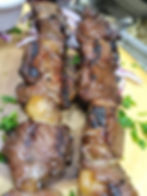 Rib Eye Skewer steak