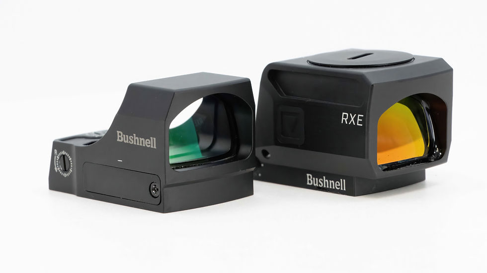 Bushnell RXS-10 (l) and RXE (r)