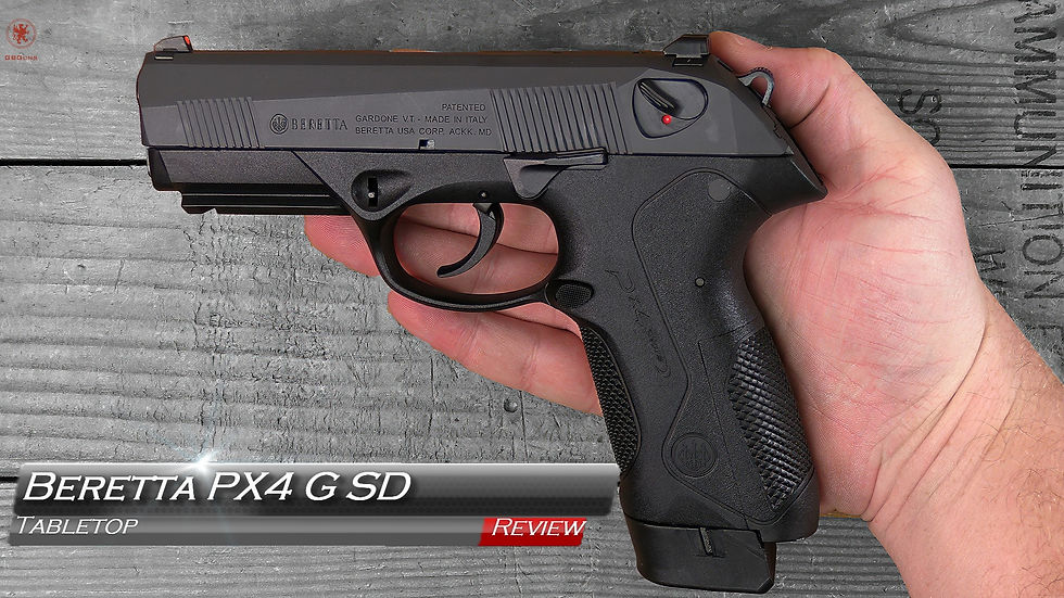 Beretta PX4 Full Size G SD Tabletop Video