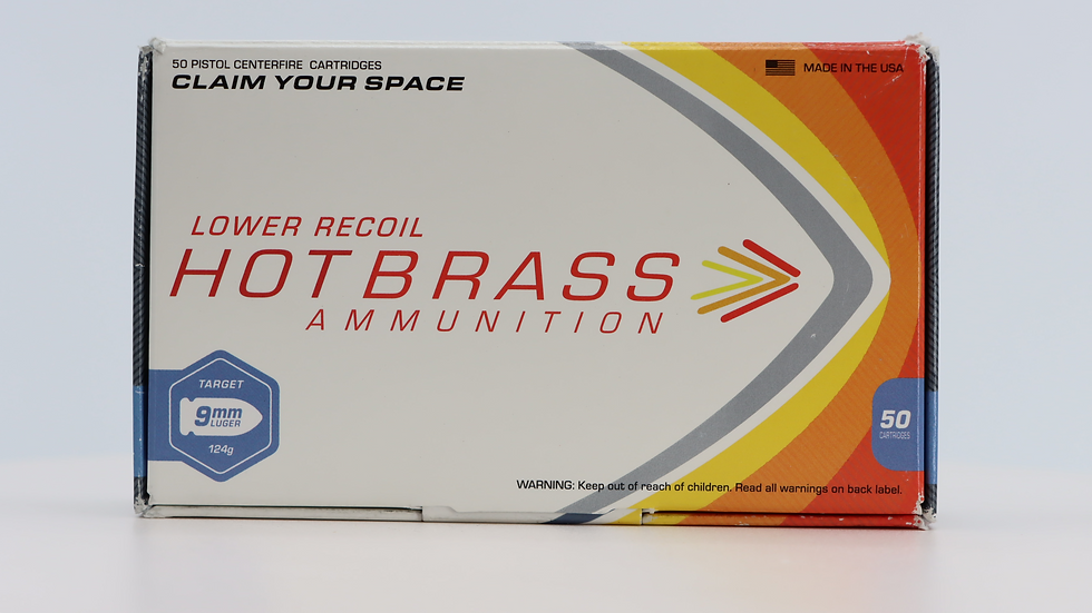 Hot Brass Lower Recoil Ammunition
